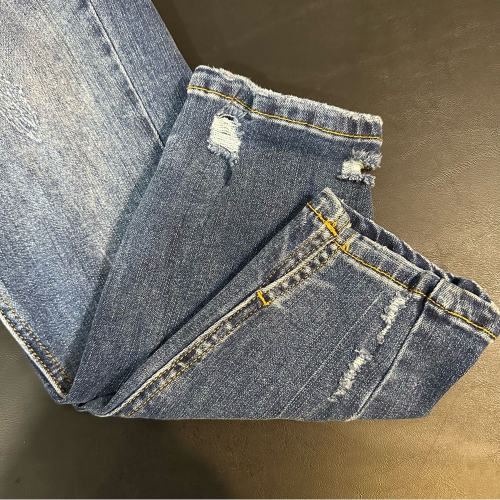 KanCan Button Fly High Rise Skinny Distressed - Picture 13 of 15